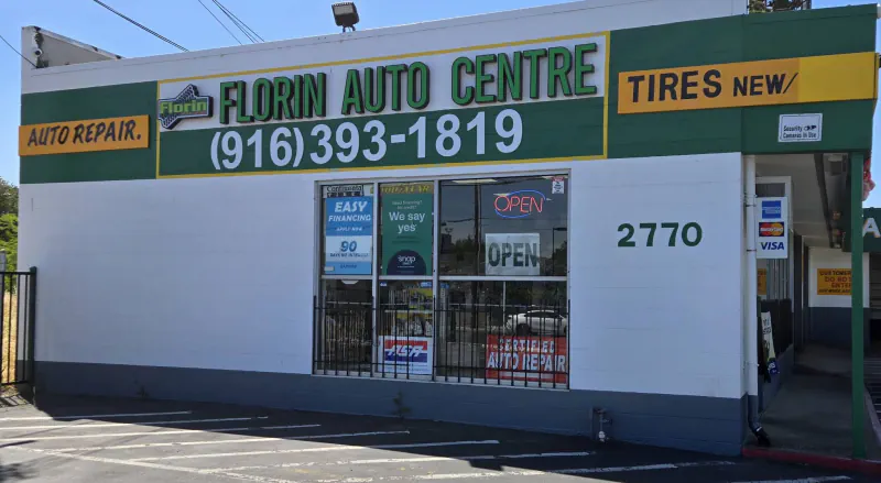FLORIN AUTO CENTRE INC |* Auto repair, Tires, Brakes, Suspension, Alignment Shop, Air conditioner Repair, Timing belts *